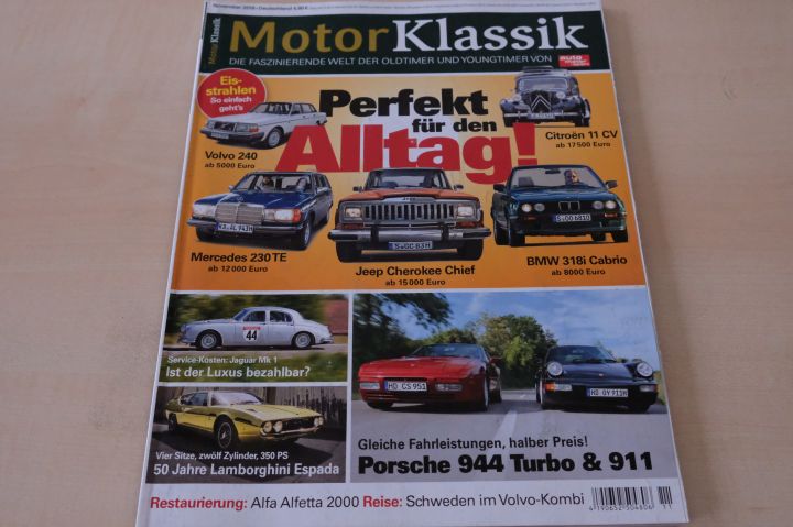 Deckblatt Motor Klassik (11/2018)